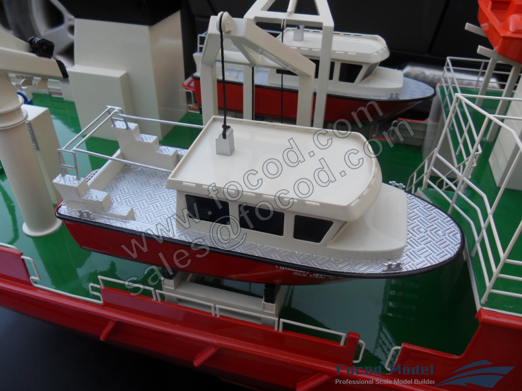 custom made model of SULTAN43米近海勘测船